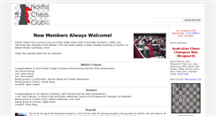 Desktop Screenshot of northsydneychess.org